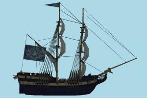 Ship pirate-ship, boat, sailboat, pirate, ship, watercraft, vessel, wooden, maritime